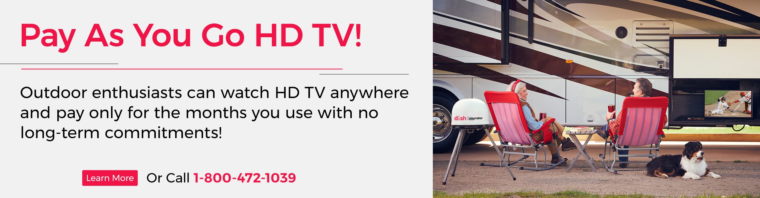 DISHForMyRV DISH Mobile Satellite Systems & Pay As You Go TV for RV